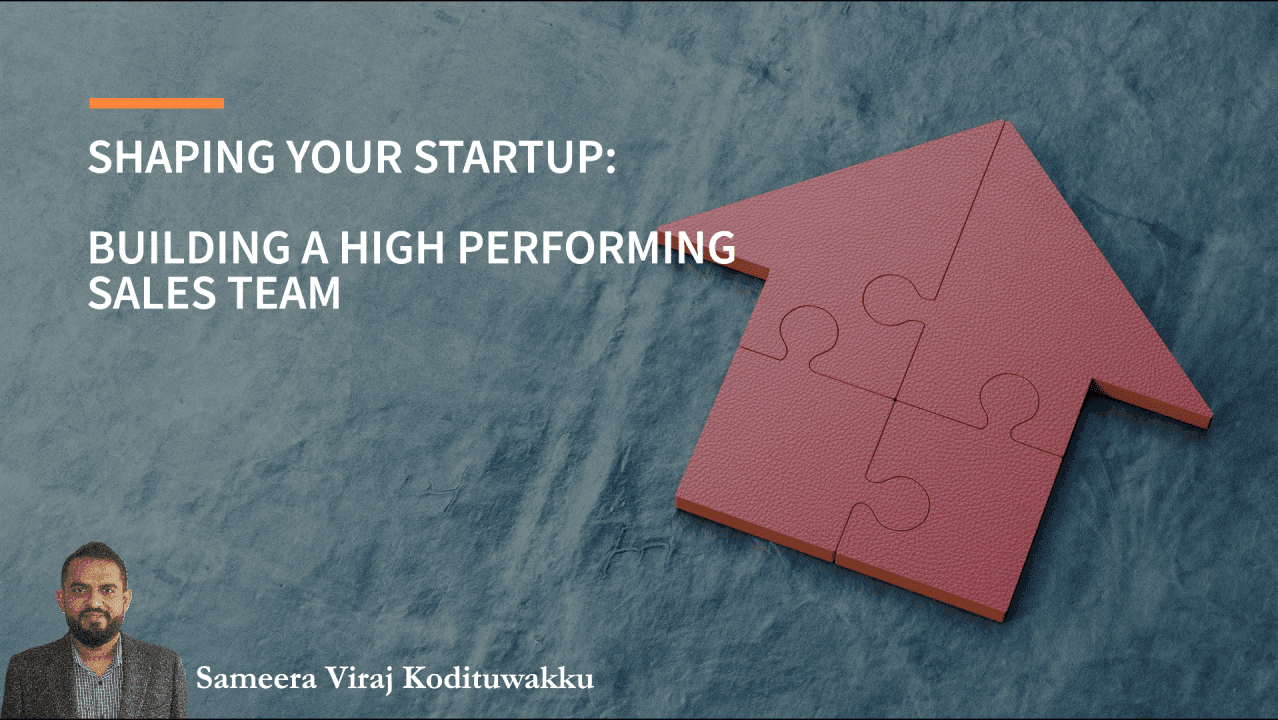 Building a High Performing Sales Team